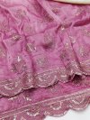 Ktd 3006 Gold Crush Embroidery Work Saree